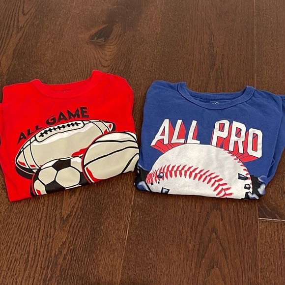 Children’s Place Boys Long Sleeve T-Shirts Bundle Size Small 5/6 - Picture 1 of 5